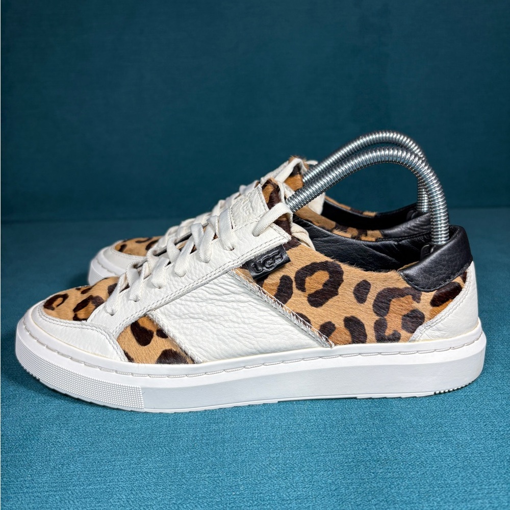 UGG Leopard Print and White Athletic Shoes